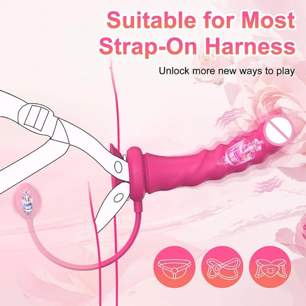 Her 9-inch strap